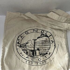 Magnolia Waco Canvas Tote Bag - Cream